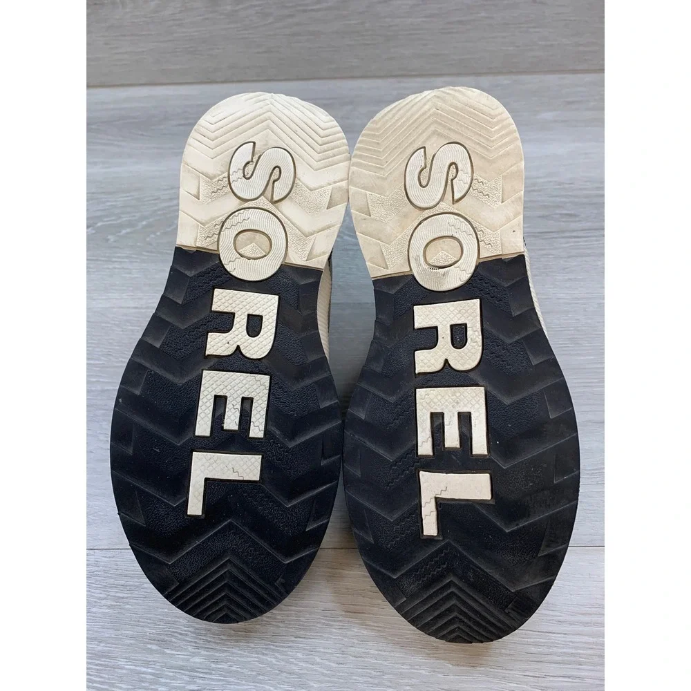 Sorel Out N About III Conquest Women's Black Sea Salt Sneakers Boots 7.5 Shoes